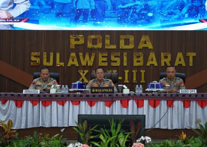 Wakapolda Sulbar Sampaikan Empat Pesan Penting dalam Latpraops Keselamatan Marano, Target: Kamseltibcarlantas Aman dan Nyaman