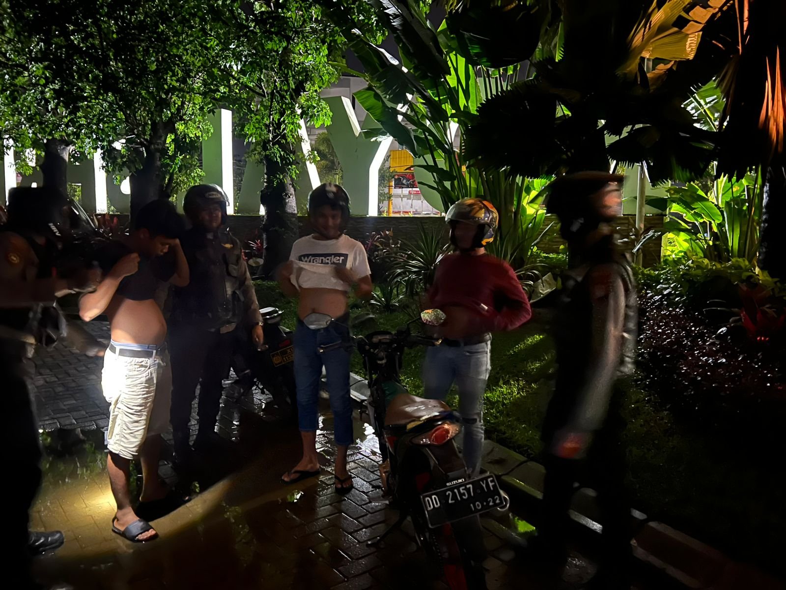 Samapta Polres Gowa Gelar Patroli Mobile dan Tindaklanjuti Laporan Masyarakat via Call Center 110