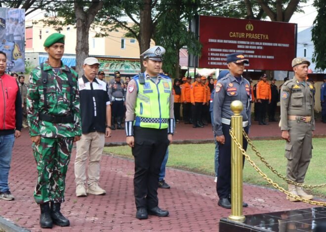 Apel Gelar Pasukan Digelar, Polres Luwu Tegakkan Disiplin Lalu Lintas Lewat Operasi Keselamatan Pallawa 2026