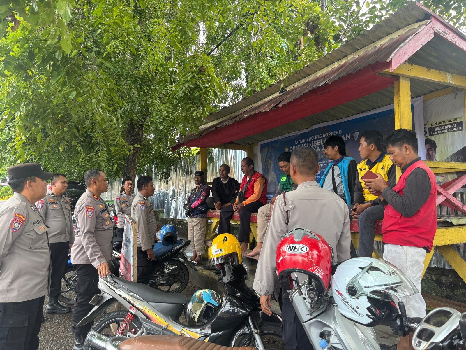 Sat Binmas Polres Soppeng Laksanakan Sosialisasi dan Penyuluhan kepada Masyarakat