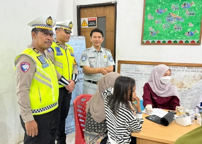 Dirlantas Polda Sulbar Turun Langsung Cek Kelayakan Bus Antar Kota, Pastikan Armada Aman Selama Operasi Keselamatan