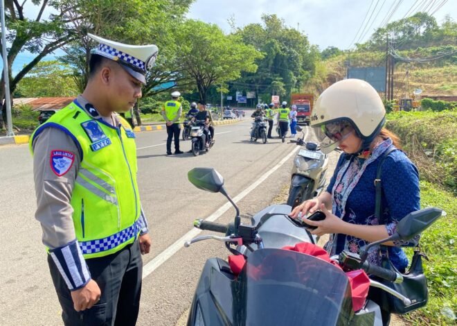 Humanis Melayani, Polda Sulawesi Barat Wujudkan Kamseltibcarlantas Lewat Operasi Keselamatan Marano 2026