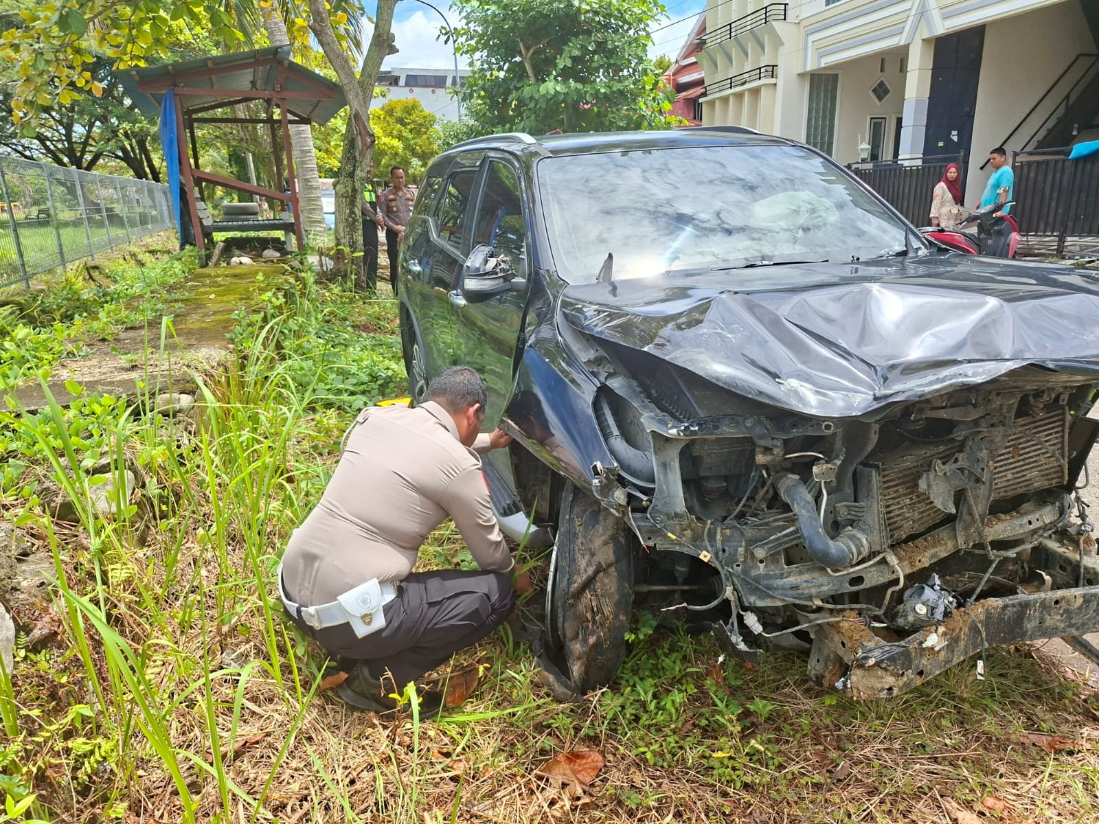 Ditlantas Polda Sulbar Ungkap Fakta Pelajar 16 Tahun Tabrak Warung di Jl, Yosudarso Mamuju