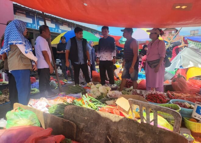 Satgas Saber Kabupaten Pinrang Pantau Harga dan Mutu Pangan di Pasar Sentral
