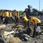 Kembali, Polres Bulukumba Gelar Aksi Peduli Lingkungan di Kolam Labuh Pantai Merpati