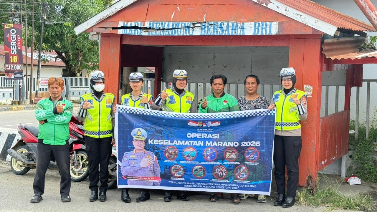 Sosialisasi Mobile Operasi Marano 2026, Ditlantas Polda Sulbar Ajak Pengendara Tetap Aman dan Selamat