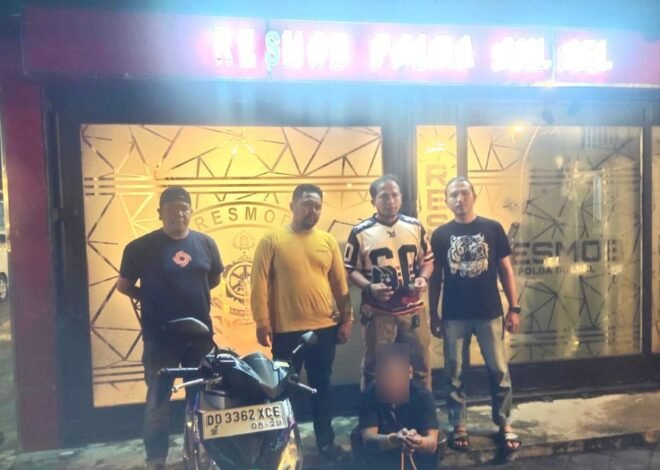 Motor Pajangan Digondol Pelaku, Jatanras Polres Maros Bergerak dan Berhasil Mengungkap