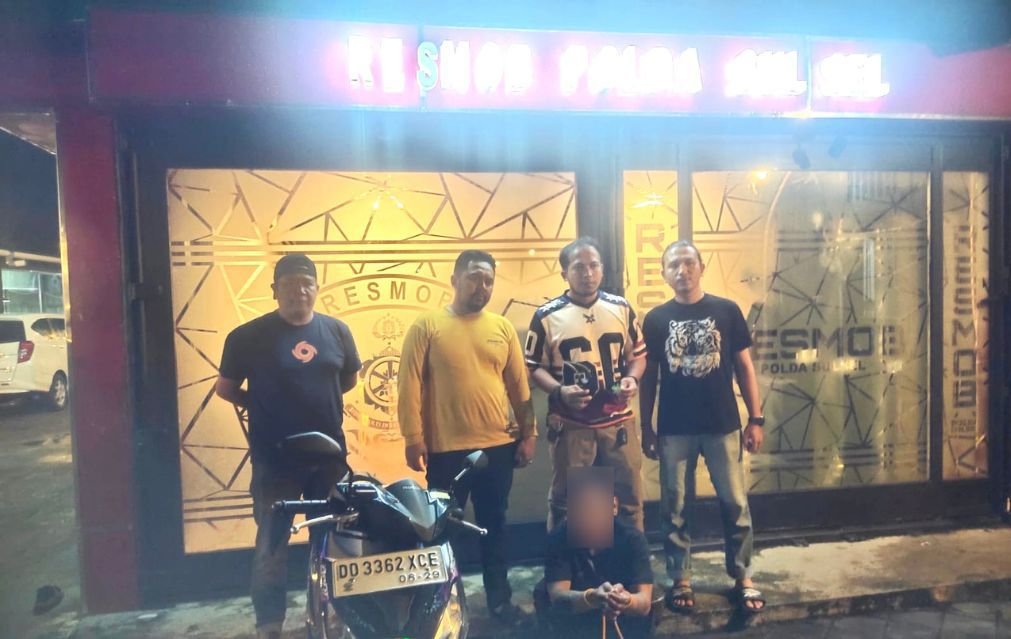 Motor Pajangan Digondol Pelaku, Jatanras Polres Maros Bergerak dan Berhasil Mengungkap