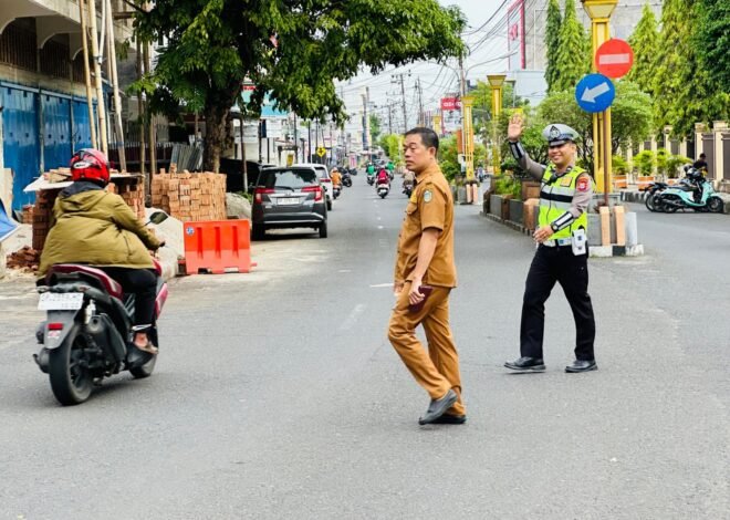Operasi Keselamatan 2026, Penggelaran Personil Sat Lantas Beri Perlindungan Bagi Pejalan Kaki