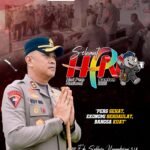 ‎Kapolres Pinrang Ucapkan Selamat Hari Pers Nasional ke-80