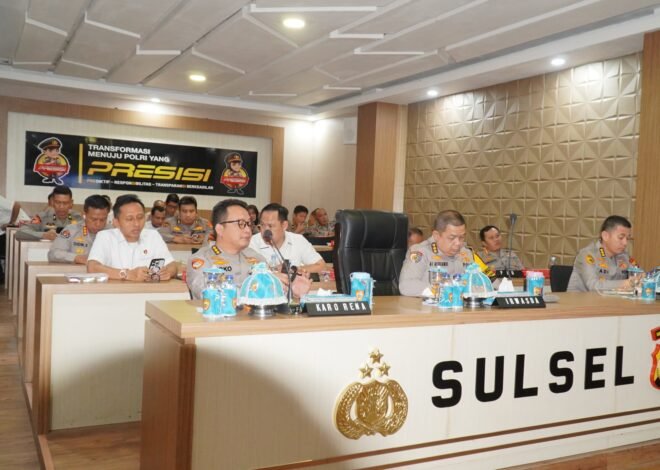 Resmi Berpredikat WBBM, Biro SDM Polda Sulsel Komitmen Terus Melayani Sepenuh Hati