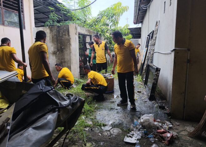 ‎Personel Polres Pinrang Gelar Korvei Usai Apel Pagi