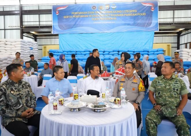 Peresmian dan Groundbreaking SPPG Polri serta Gudang Ketahanan Pangan Polri, Kapolda Sulsel Ikuti Secara Virtual dari Bantaeng