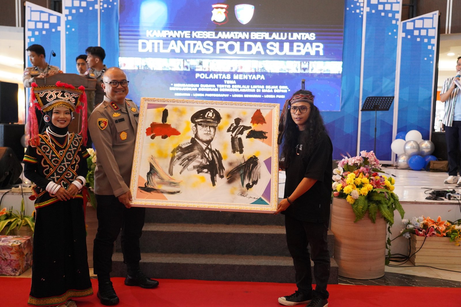 Gebrakan Baru Ditlantas Polda Sulbar: Kampanye Keselamatan Hidupkan Kreativitas Anak Bangsa Lewat Menggambar dan Puisi yang Disiarkan Langsung