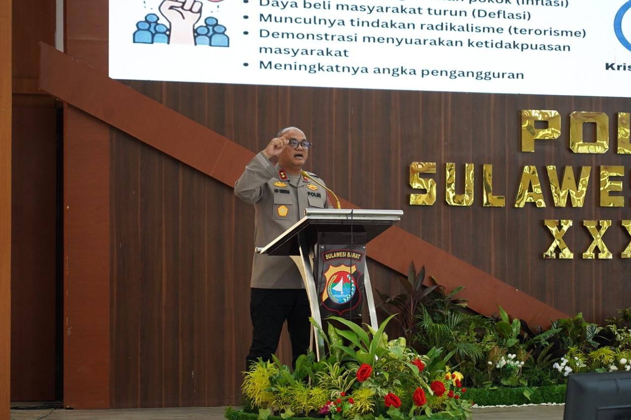 Rapim Polda Sulbar, Tindaklanjuti Hasil Rapim TNI-Polri dan Rapim Internal Polri