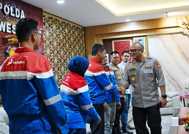 Audiensi Kapolda Bersama Tim Survei Pertamina dan Slog Polri, SPBP Khusus Polisi Jadi Prioritas di Sulbar