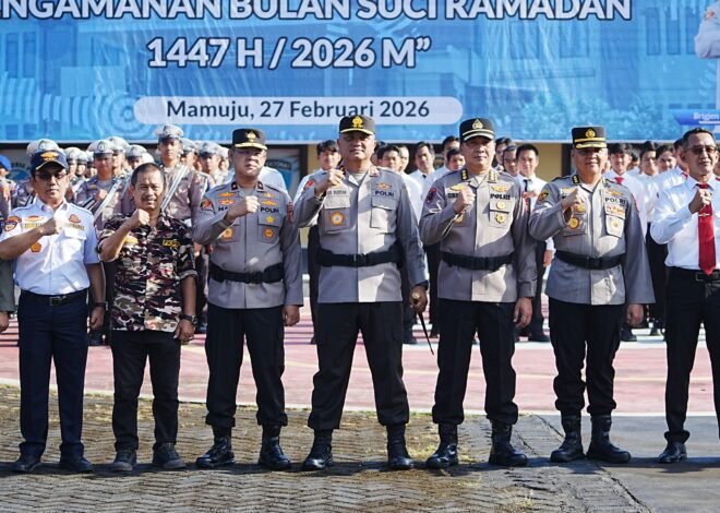 Siaga Kamtibmas, Kapolda Sulbar Minta Personel Jadi Benteng Keamanan dan Penyejuk Hati Rakyat di Bulan Ramadan