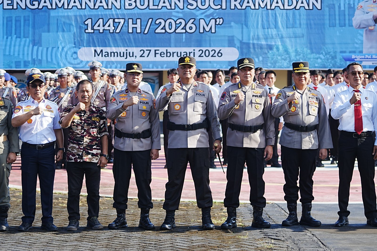 Siaga Kamtibmas, Kapolda Sulbar Minta Personel Jadi Benteng Keamanan dan Penyejuk Hati Rakyat di Bulan Ramadan