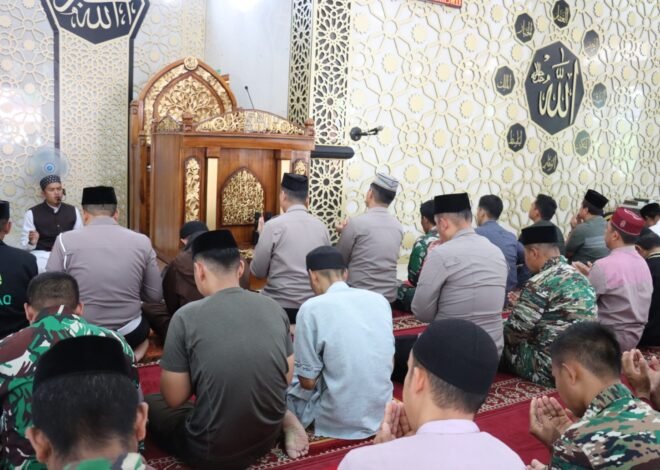 Sholat Jumat Bersama, Bentuk Sinergitas dan Soliditas TNI Polri Di Tana Toraja