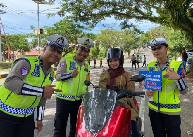 Ajak Selamat Berkendara, Polda Sulawesi Barat Gelar Operasi Keselamatan di Jalur Dua Pasokkorang