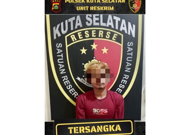 Polsek Kuta Selatan Berhasil Ungkap Kasus Curanmor TO Ops Sikat Agung 2026