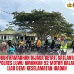 Subuh Ramadhan Dijaga Ketat, Satlantas Polres Luwu Amankan 52 Motor Balap Liar Demi Keselamatan Ibadah