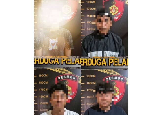 Ungkap Kasus Penyalahgunaan BBM, Polres Tana Toraja Amankan Empat Orang Terduga Pelaku