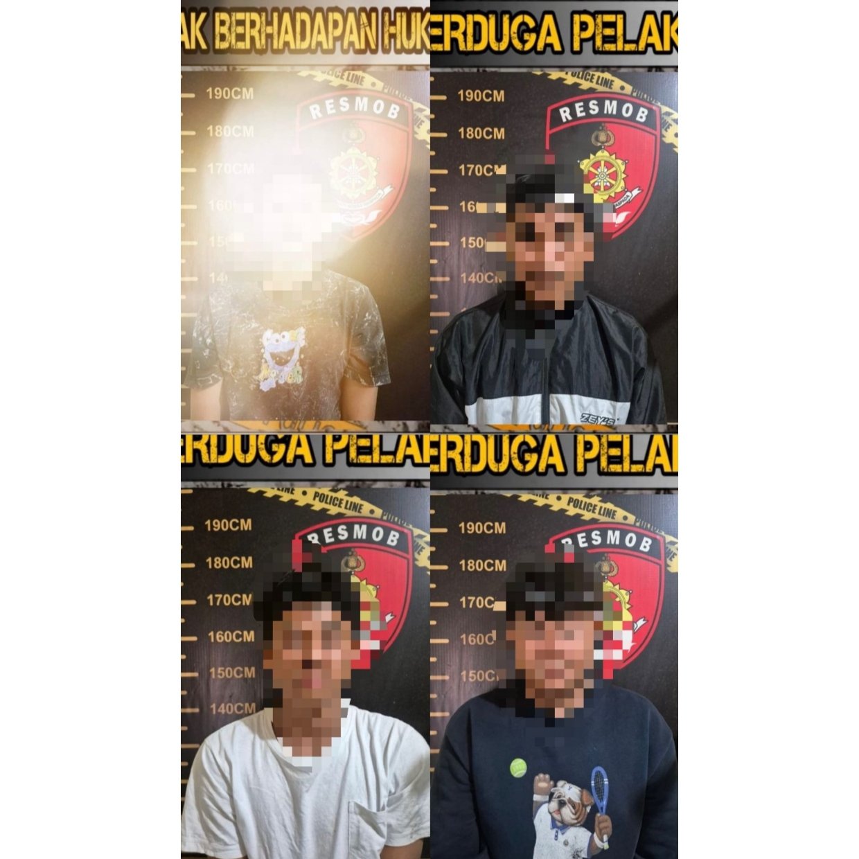 Ungkap Kasus Penyalahgunaan BBM, Polres Tana Toraja Amankan Empat Orang Terduga Pelaku