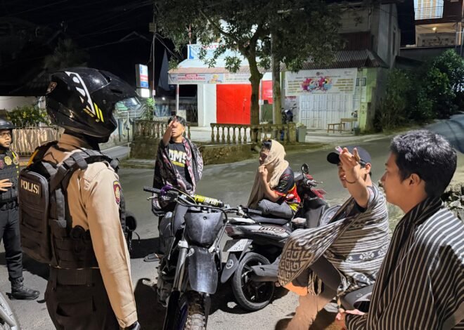 Patroli Perintis Presisi Sat Samapta Polres Tana Toraja Hadirkan Rasa Aman di Bulan Suci Ramadan