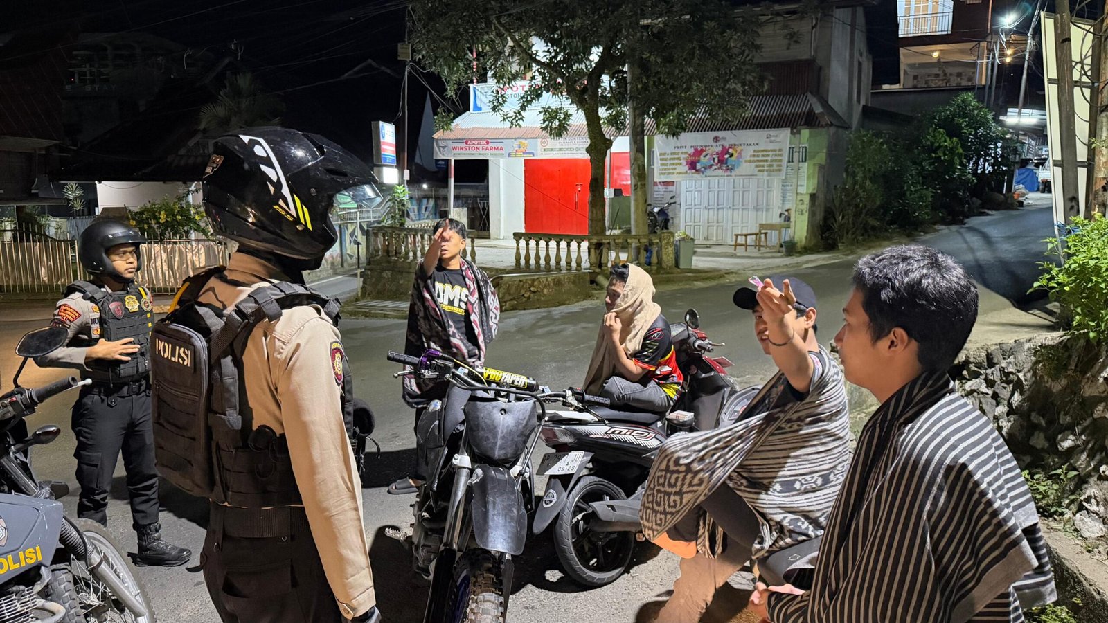 Patroli Perintis Presisi Sat Samapta Polres Tana Toraja Hadirkan Rasa Aman di Bulan Suci Ramadan