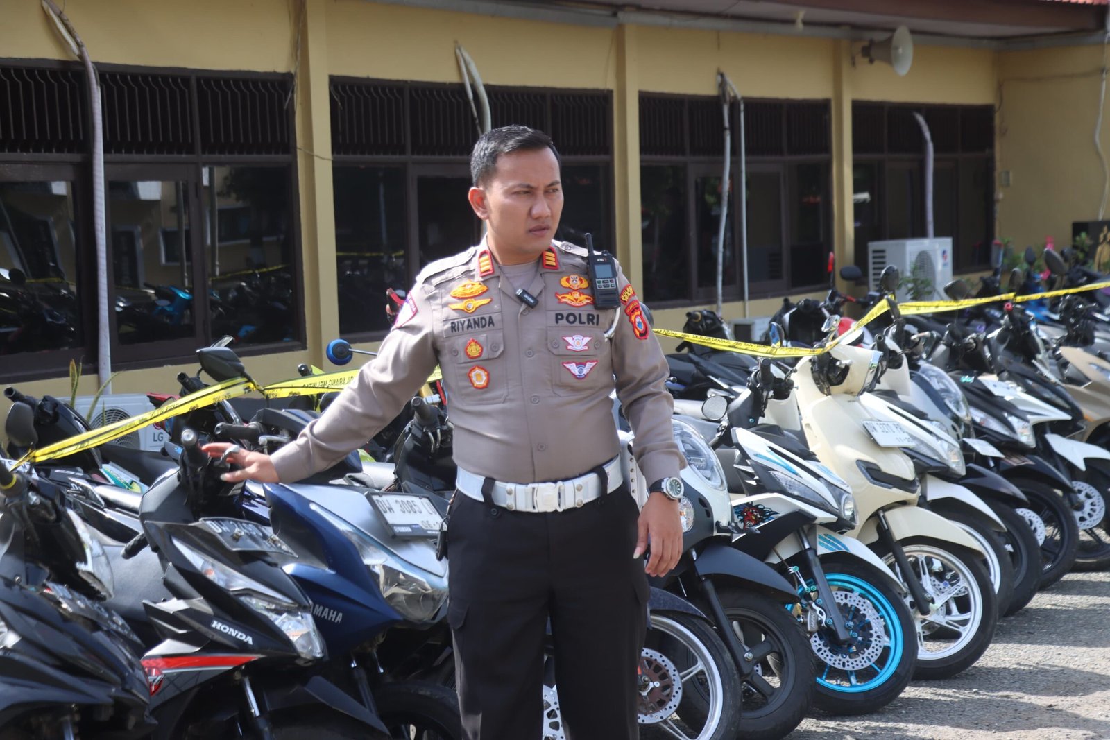 Balap Liar di Desa Tajo Dibubarkan, Kasat Lantas Polres Wajo: Utamakan Keselamatan Warga