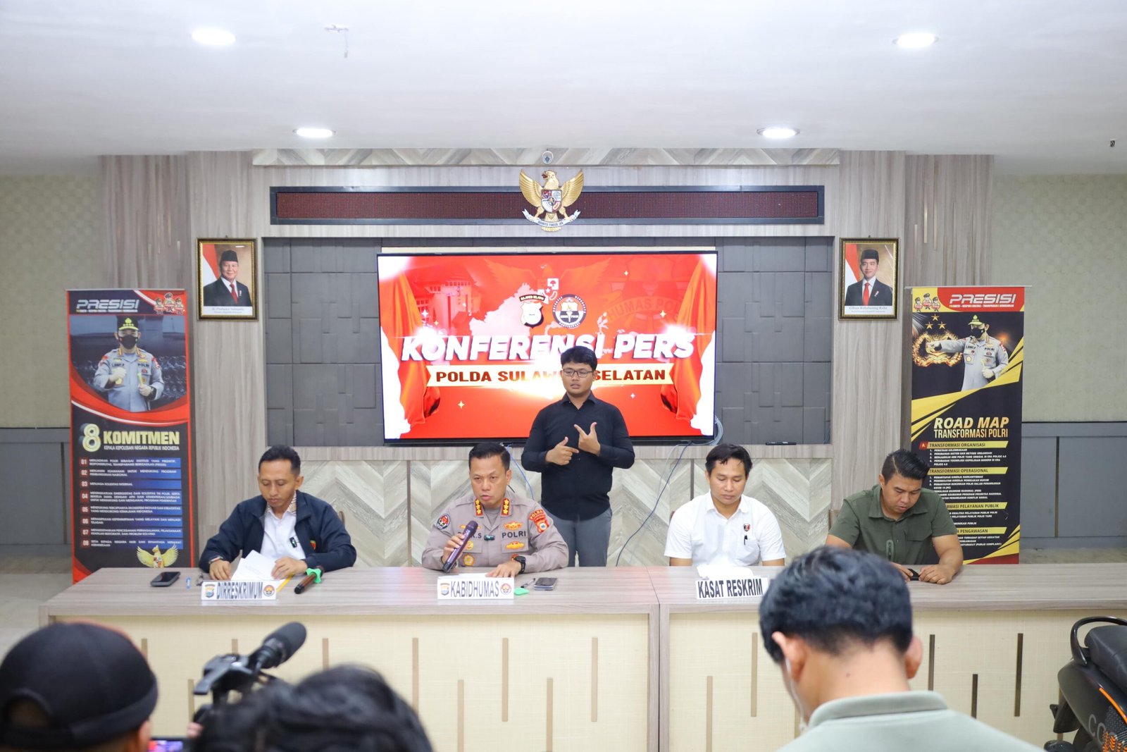 Polda Sulsel Gelar Konferensi Pers Ungkap Kasus Curas di Kab. Luwu, Pelaku Ditangkap di Minahasa