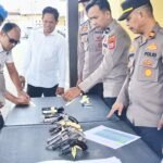 Polres Pinrang Laksanakan Penertiban dan Pengecekan Senpi Personel Secara Serentak