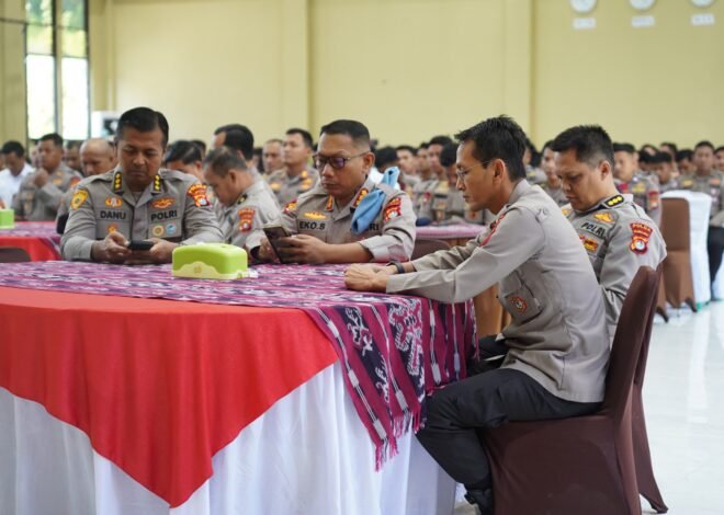 Pelatihan Pra Operasi Ketupat Digelar, Kapolda Sulbar Ingatkan Penyesuaian Taktis untuk Kenyamanan Masyarakat Rayakan Idul Fitri