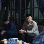 Kapolres Pinrang Bersama Bhayangkari dan PJU Melayat ke Rumah Duka Aiptu Mattaungan