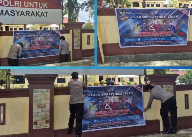 Polres Luwu Sosialisasikan Penerimaan Terpadu Polri 2026, Bag SDM Ajak Putra-Putri Luwu Mengabdi untuk Negeri