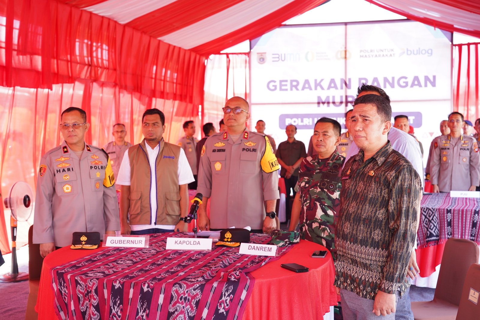 Polda Sulbar Bersama Pemerintah Gelar Pangan Murah, Jaga Stabilitas Harga di Bulan Ramadan