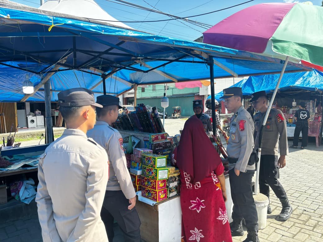 Jaga Kamtibmas Jelang Idul Fitri, Ditbinmas Polda Sulbar Himbau Pedagang Petasan Lewat Operasi Ketupat