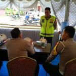 Dirlantas Polda Sulbar Cek Pos Pengamanan Operasi Ketupat di Mamuju, Pastikan Personel Siap Layani Masyarakat