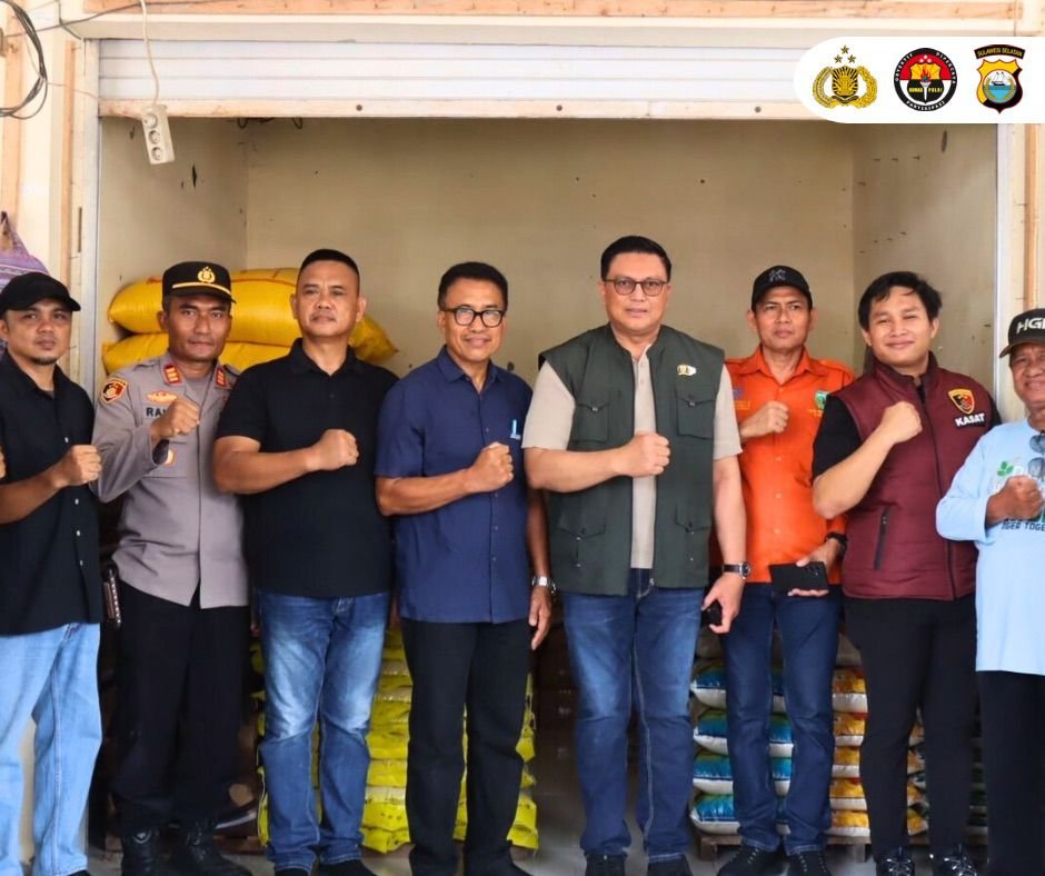 Bapanas Bersama Pemkab dan Polres Luwu Sidak Harga dan Mutu Pangan di Pasar Belopa Jelang Idul Fitri 1447 H