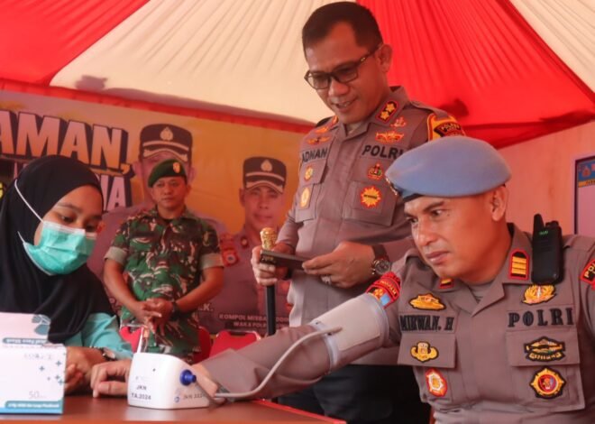 Pastikan Mudik Aman, Kapolres Luwu Turun Langsung Kontrol Pos Operasi Ketupat 2026