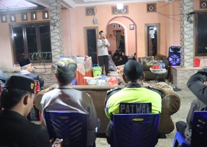 Kapolres Tana Toraja Sampaikan Tausiah Ramadan, Rumah Warga Di Rembon