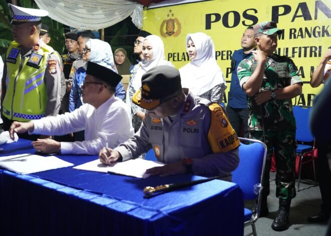 Kapolda Sulbar Bersama Forkopimda Pantau Arus Mudik dan Pos Pengamanan Idul Fitri 1447 H, Pastikan Pelayanan Maksimal