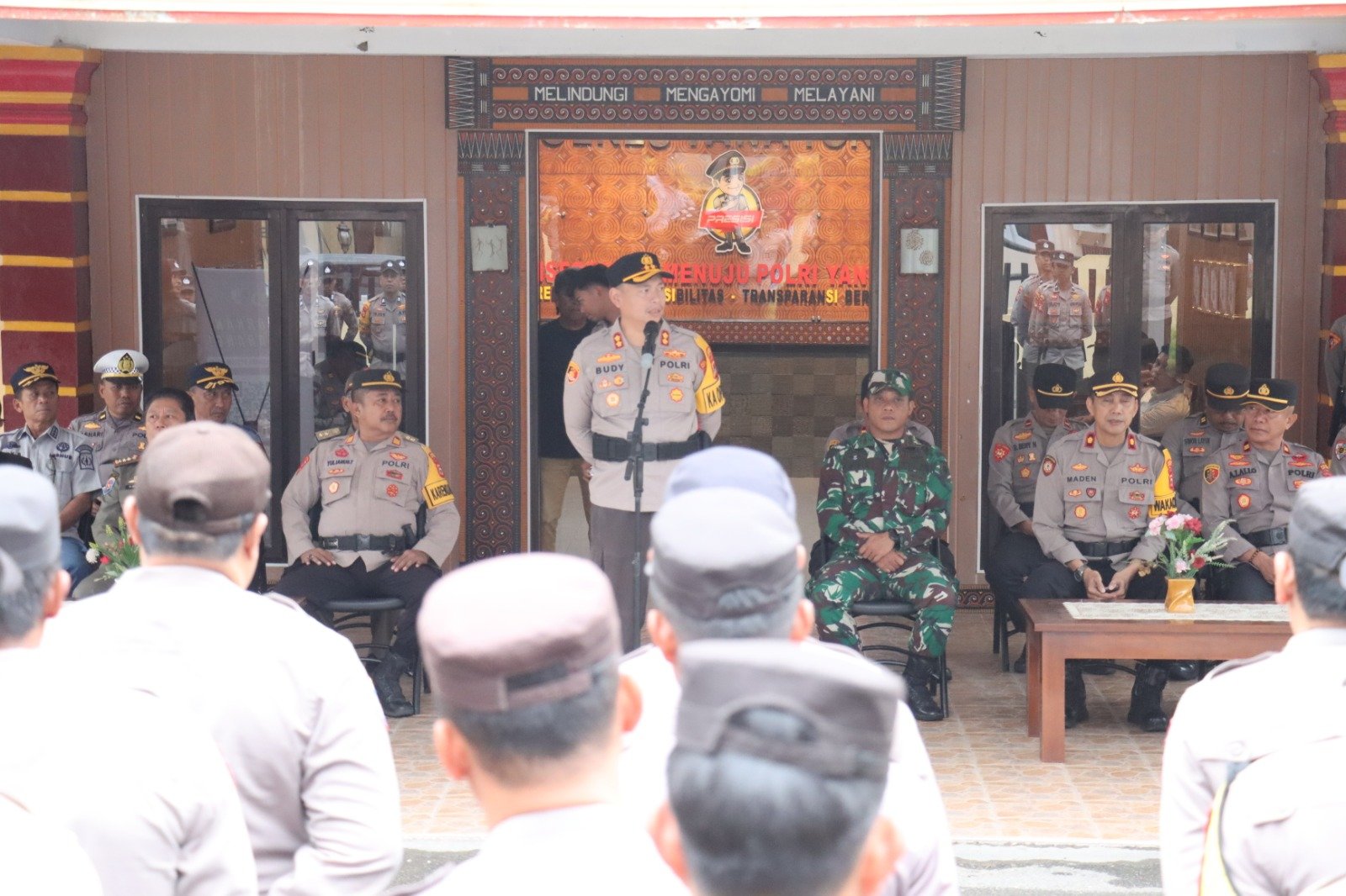 Kapolres Tana Toraja Menurunkan 137 Personil Untuk Pengamanan Malam Takbiran Dan Shalat Idulfitri