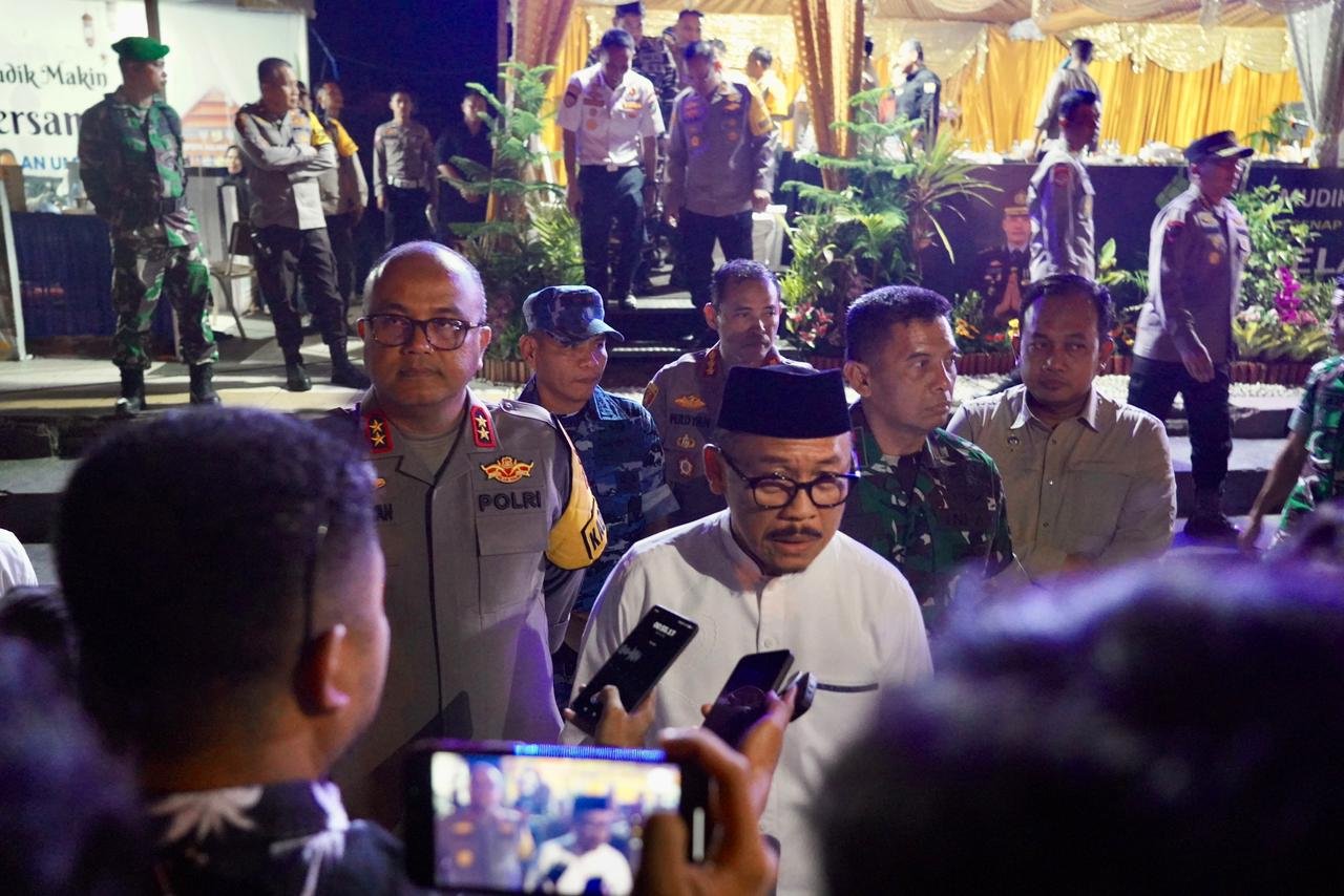 Kapolda Sulbar Bersama Forkopimda Cek Seluruh Titik Pengamanan di Seluruh Jajaran, Pastikan Kamtibmas Kondusif Jelang Puncak Idul Fitri 1447 H