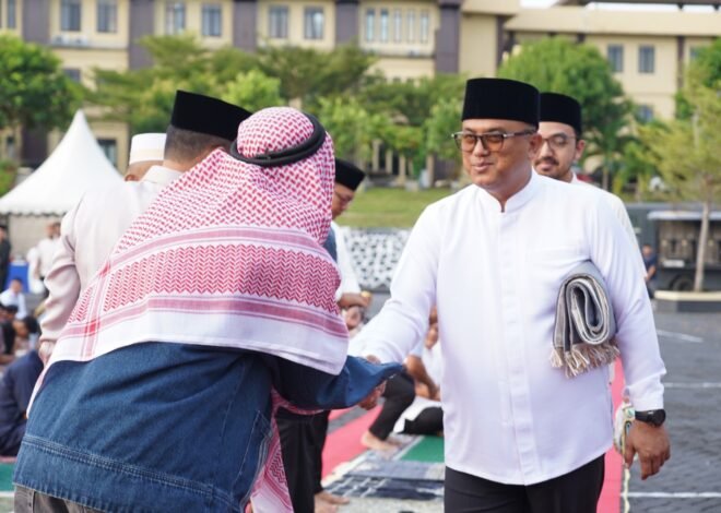 Kehangatan dan Kebersamaan Hari Raya Idul Fitri 1447 H di Polda Sulbar