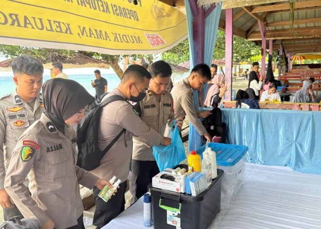 Kapolda Sulbar Arahkan Tim Dokpol Siaga, Antisipasi Bahaya Ubur-ubur dan Bulu Babi di Lokasi Wisata