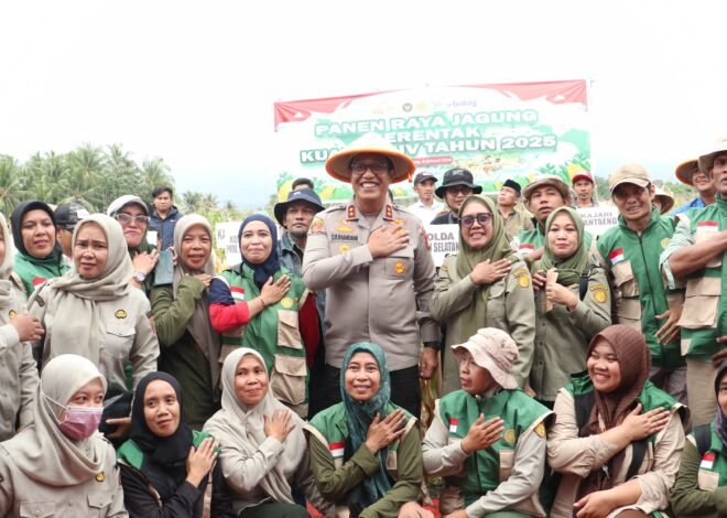 Polda Sulsel Target Produksi Jagung di Tahun 2026 Meningkat