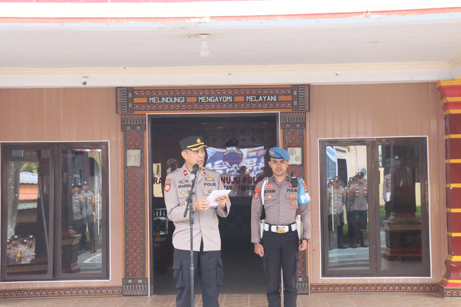 Perkuat Kesiapsiagaan Personel, Wakapolres Tana Toraja Pimpin Apel Siaga Kamtibmas