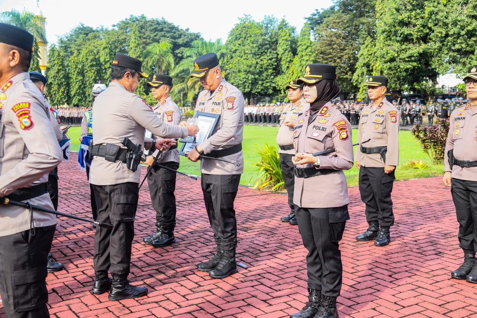 Polres Pinrang Meraih Juara Terbaik 1 Dalam Bidang Manajemen Media Saat Pelaksanaan Operasi Ketupat 2026